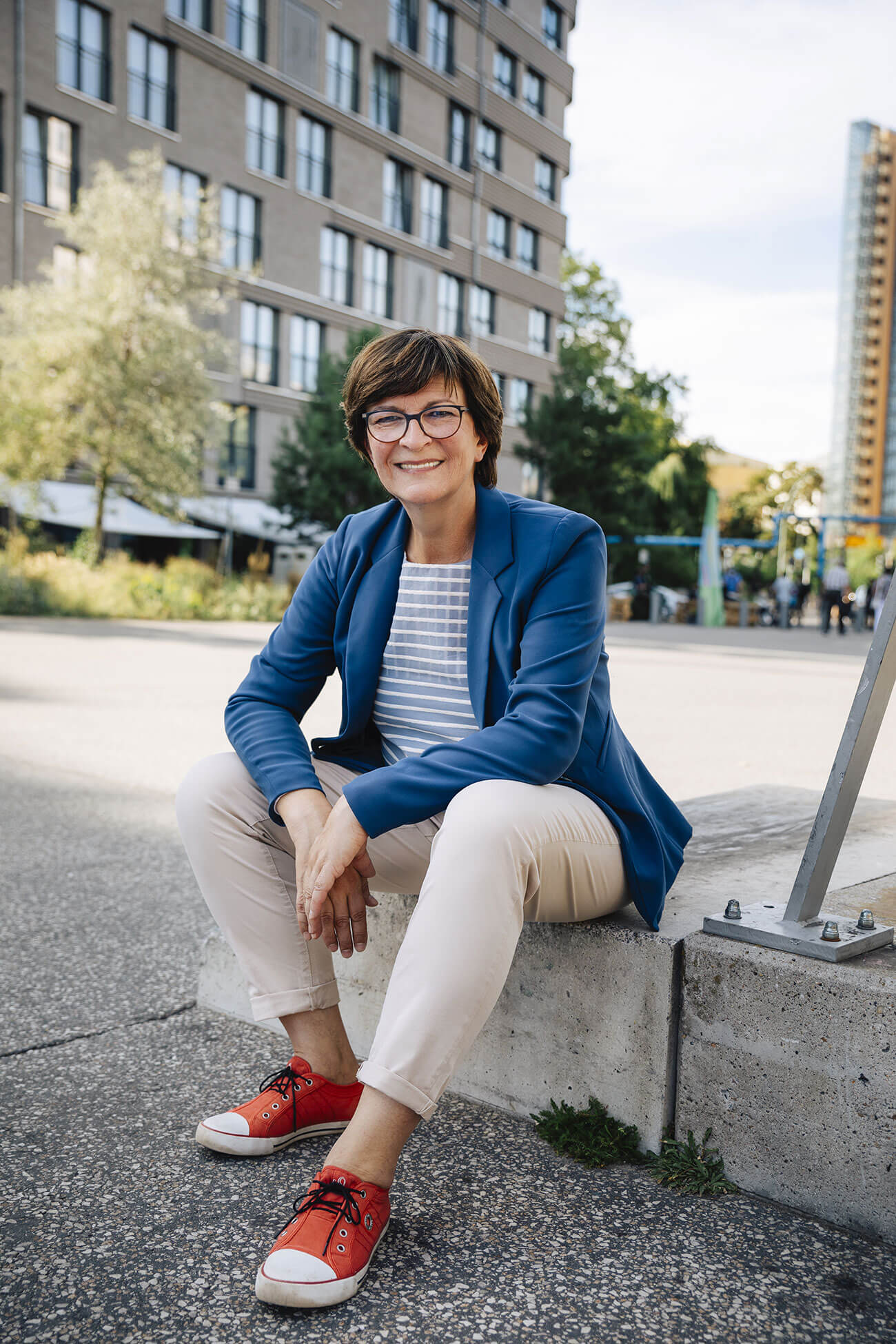 Portrait, Saskia Esken, MdB, Bildnachweis Anne Hufnagl