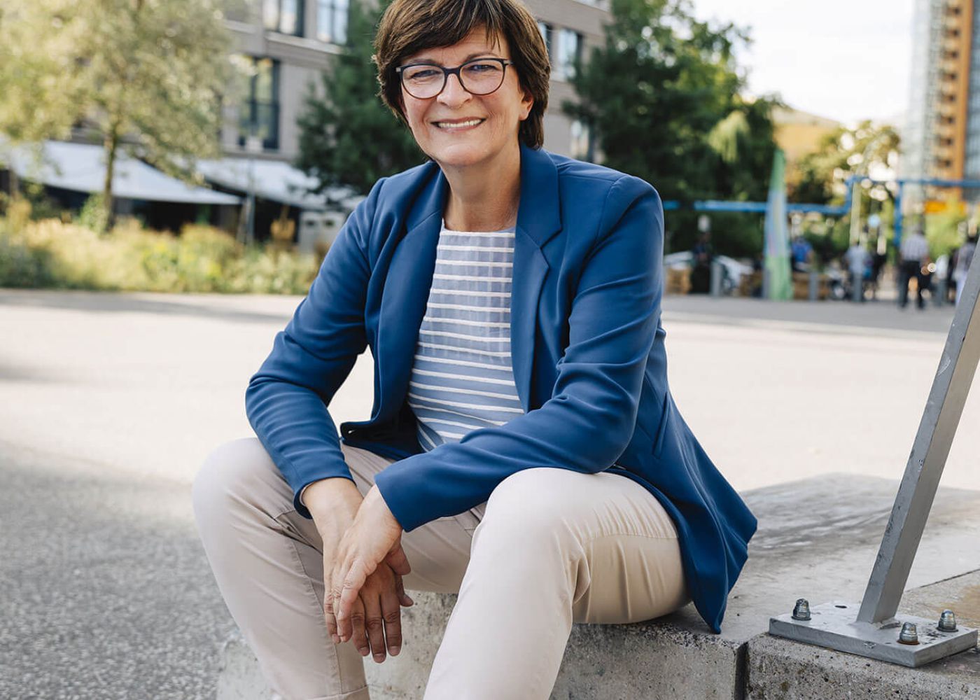 Portrait, Saskia Esken, MdB, Bildnachweis Anne Hufnagl